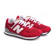 Chaussure New Balance Running 574 Rouge Pour Homme